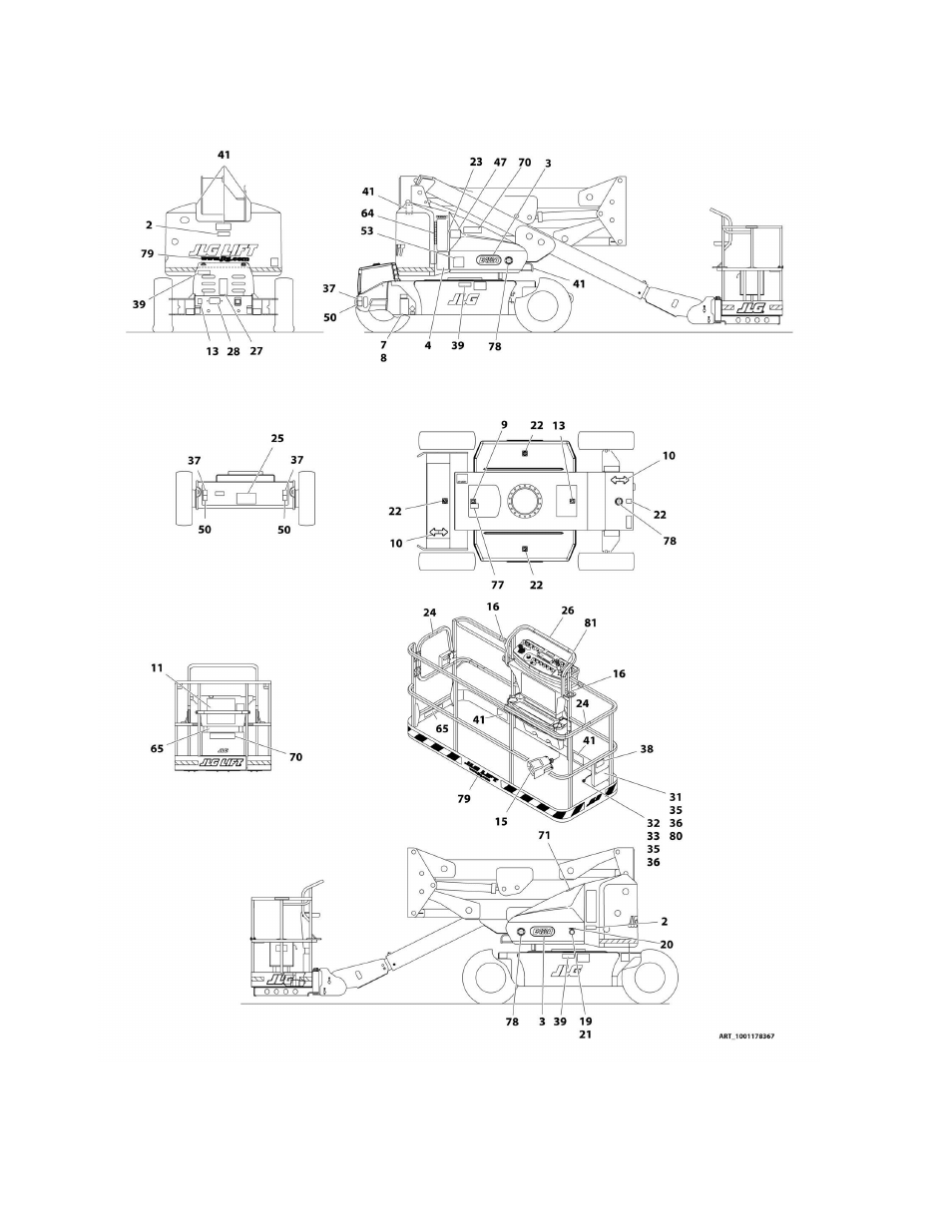 JLG M450 Parts Manual User Manual | Page 408 / 440