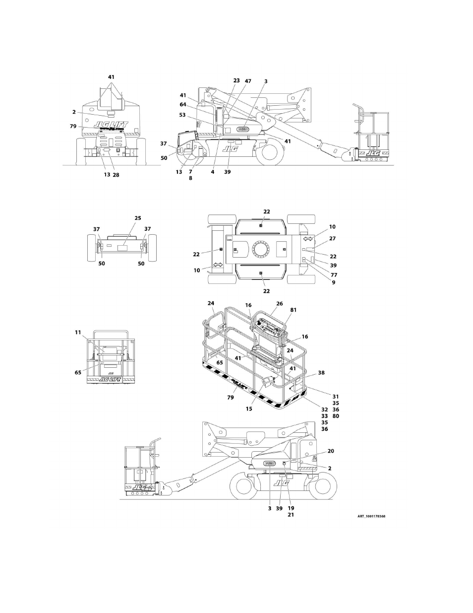 JLG M450 Parts Manual User Manual | Page 410 / 440