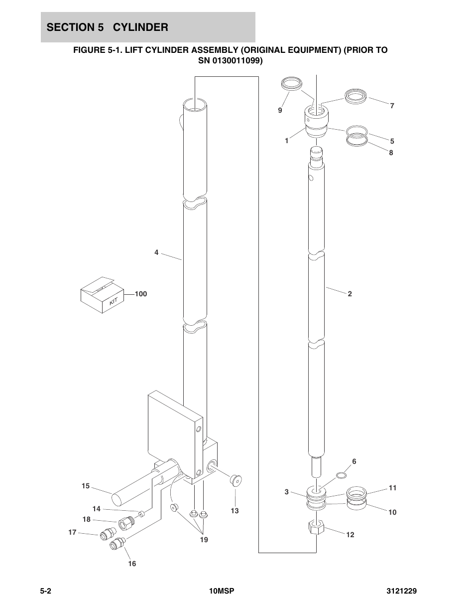 JLG 10MSP (3121229-2013) Parts Manual User Manual | Page 60 / 94