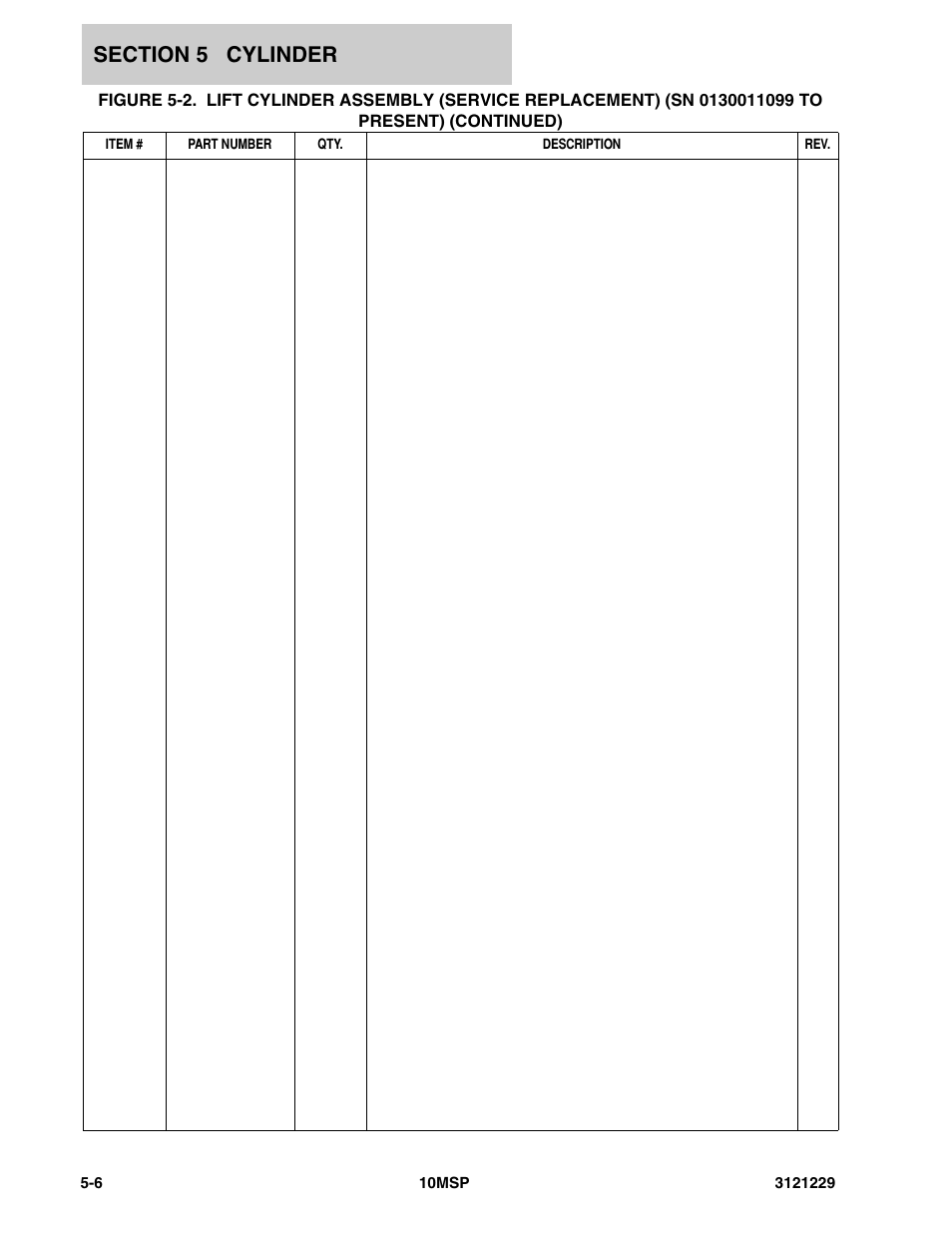 JLG 10MSP (3121229-2013) Parts Manual User Manual | Page 64 / 94