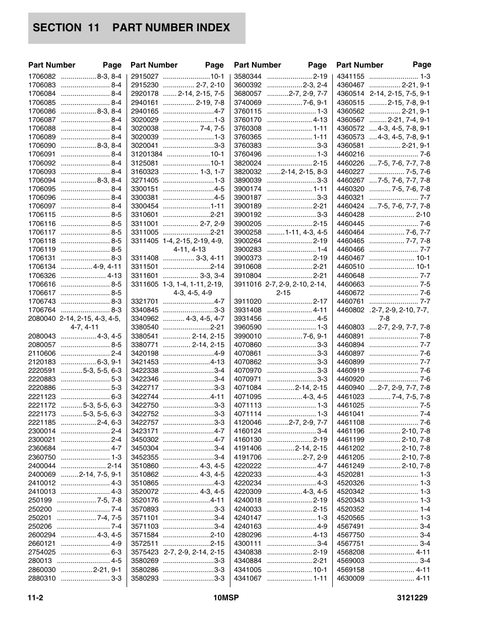 JLG 10MSP (3121229-2013) Parts Manual User Manual | Page 90 / 94