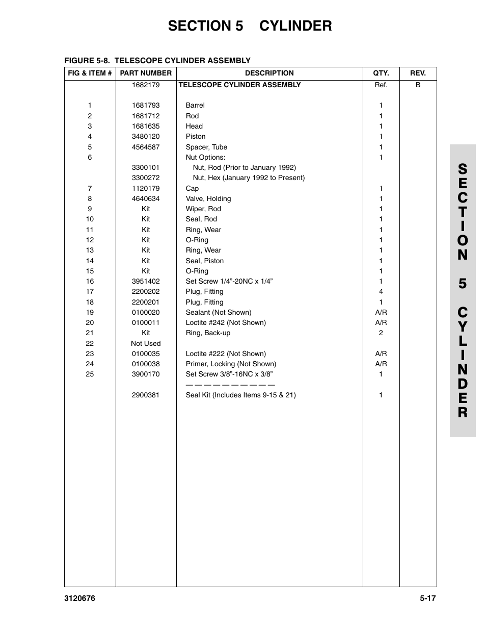 JLG 34HA ANSI Parts Manual User Manual | Page 203 / 292