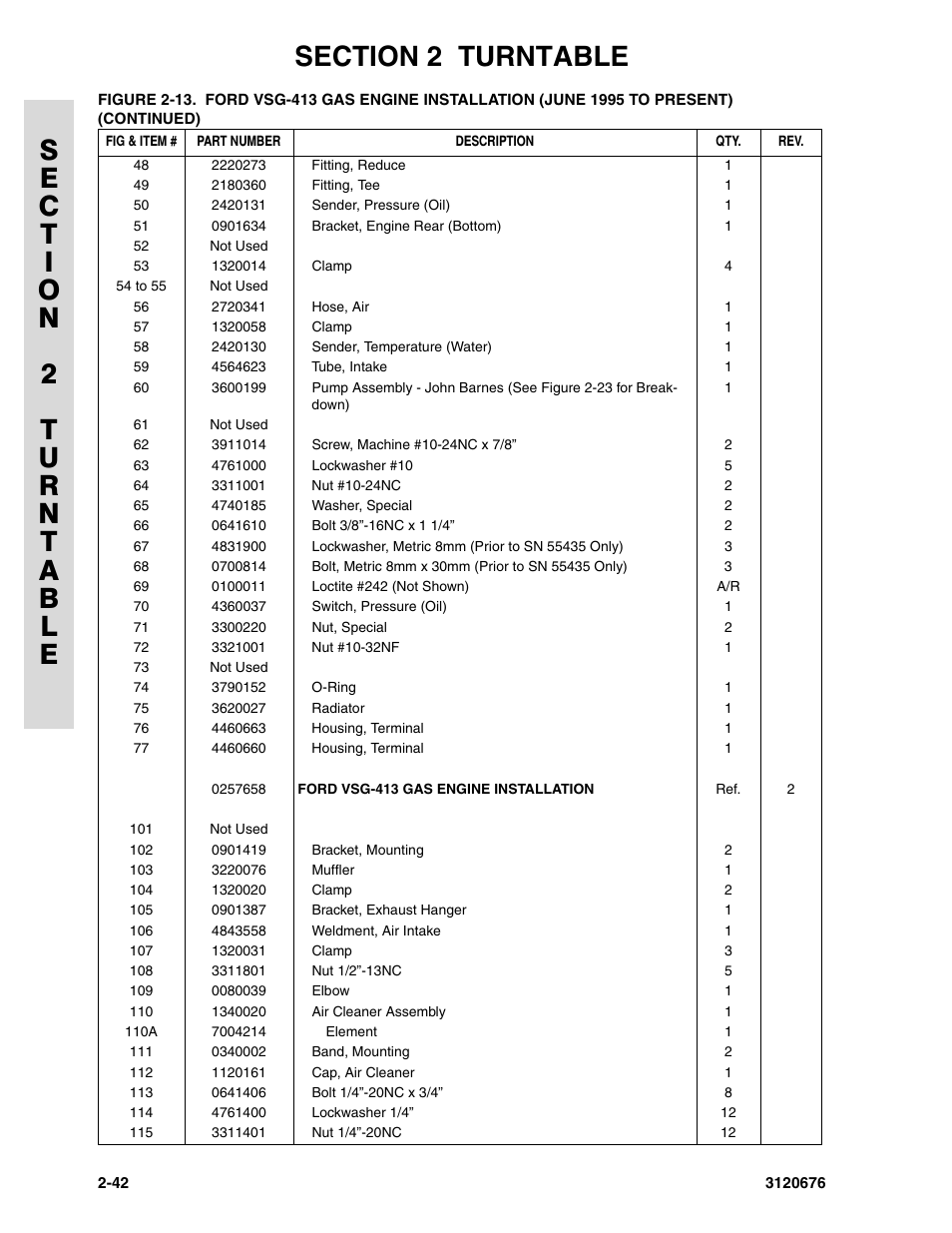 JLG 34HA ANSI Parts Manual User Manual | Page 98 / 292