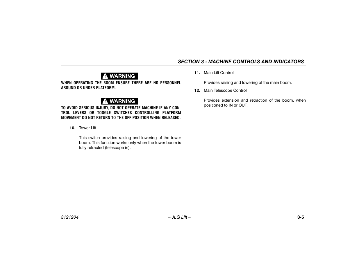 JLG 600A_AJ Operator Manual User Manual | Page 41 / 148