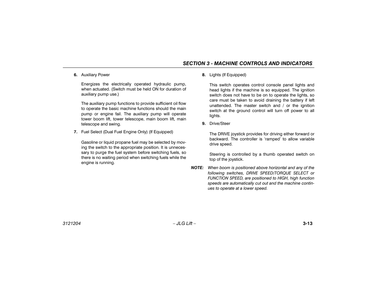 JLG 600A_AJ Operator Manual User Manual | Page 49 / 148