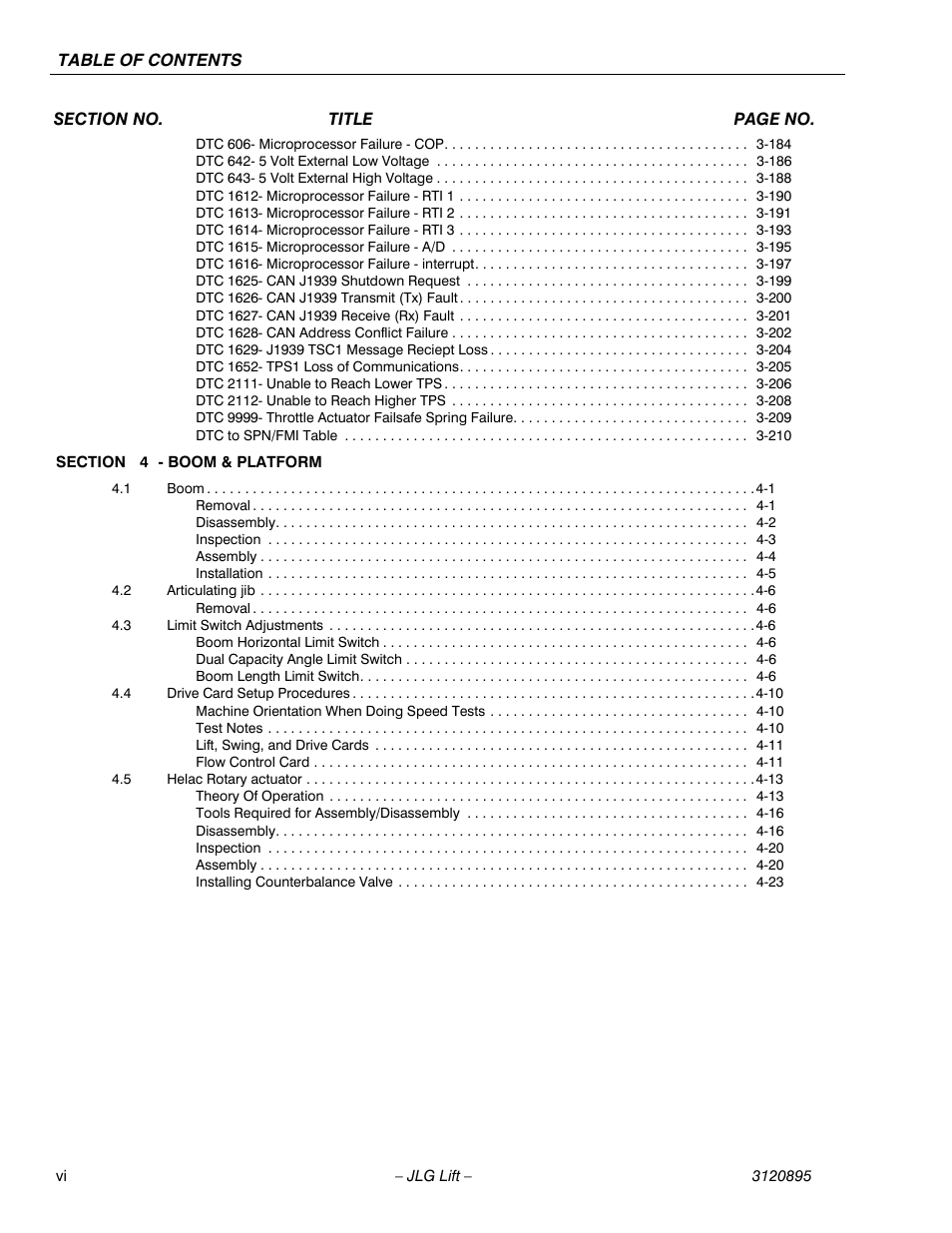 JLG 460SJ Service Manual User Manual | Page 10 / 462