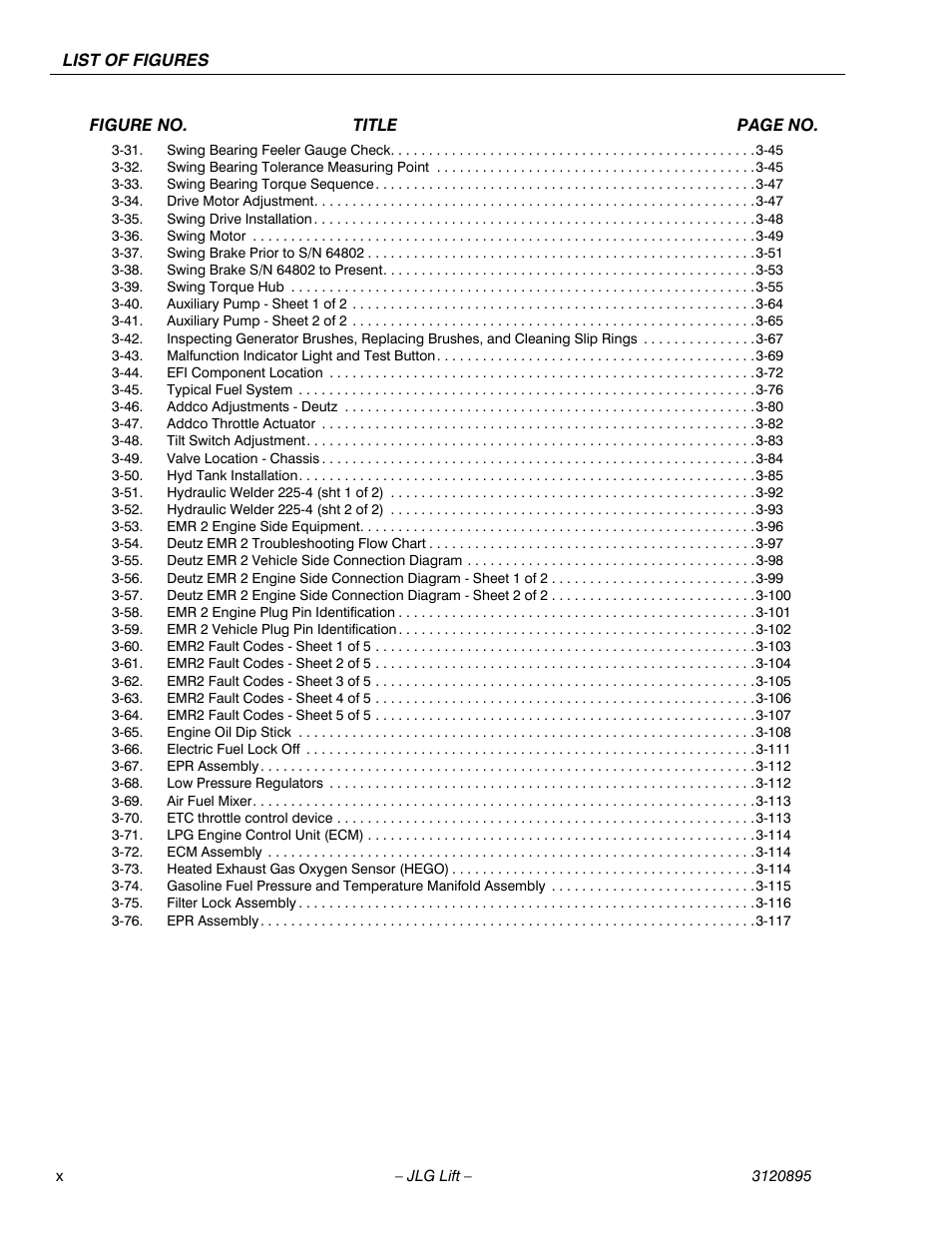 JLG 460SJ Service Manual User Manual | Page 14 / 462