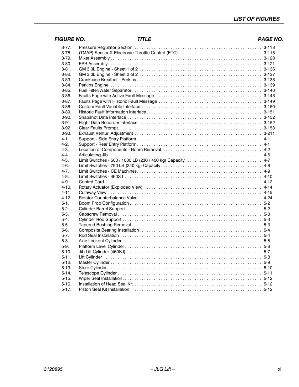 JLG 460SJ Service Manual User Manual | Page 15 / 462
