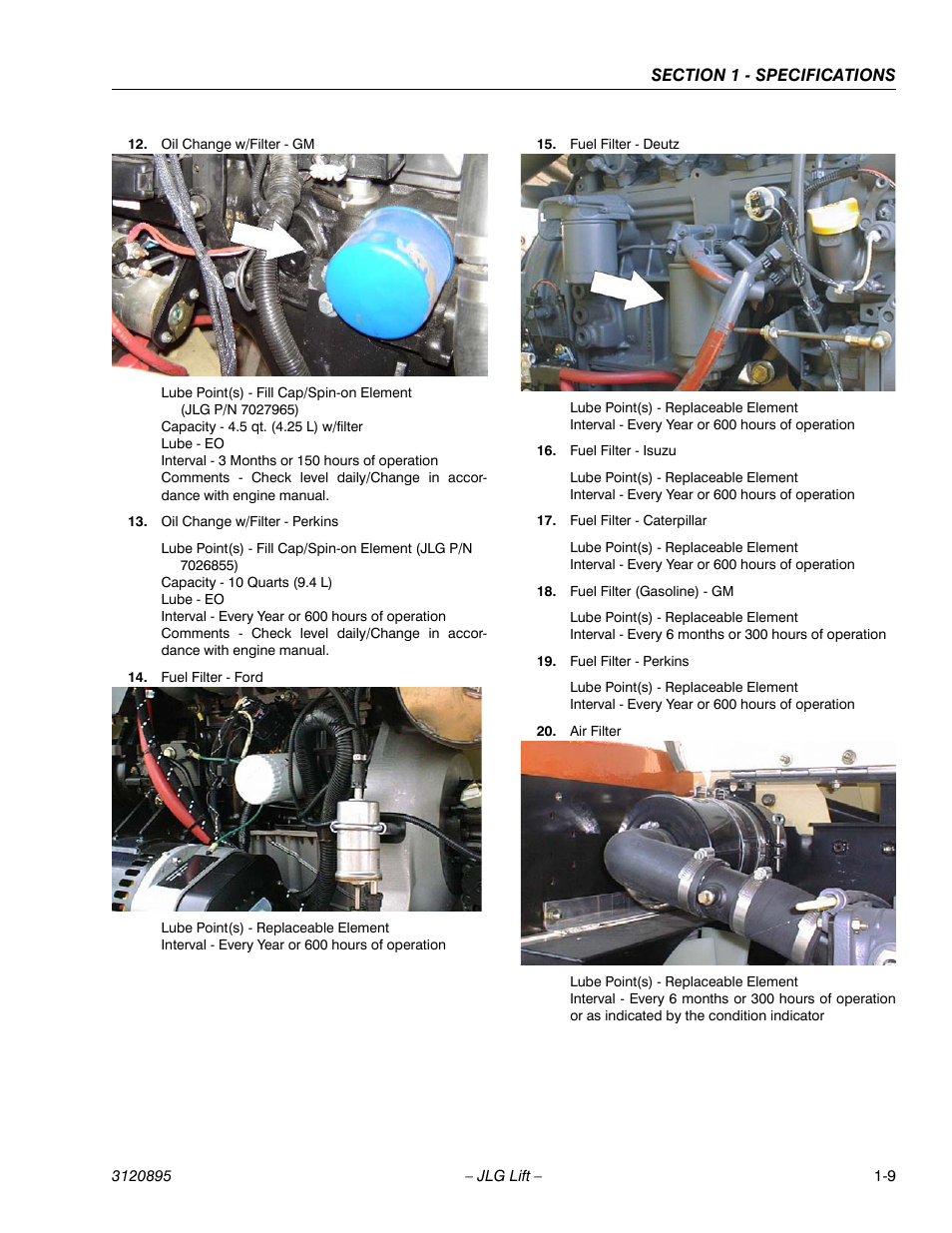 JLG 460SJ Service Manual User Manual | Page 29 / 462