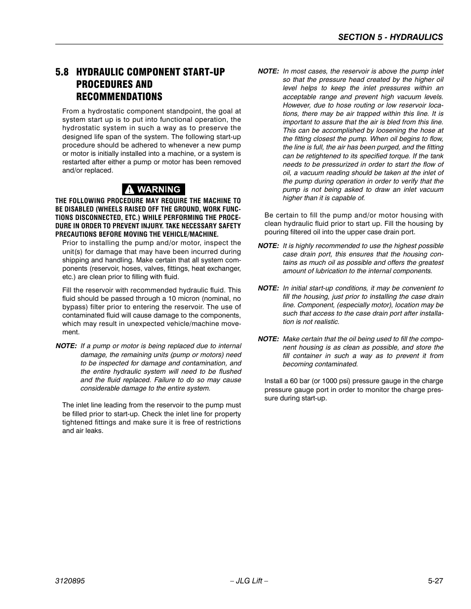 JLG 460SJ Service Manual User Manual | Page 315 / 462