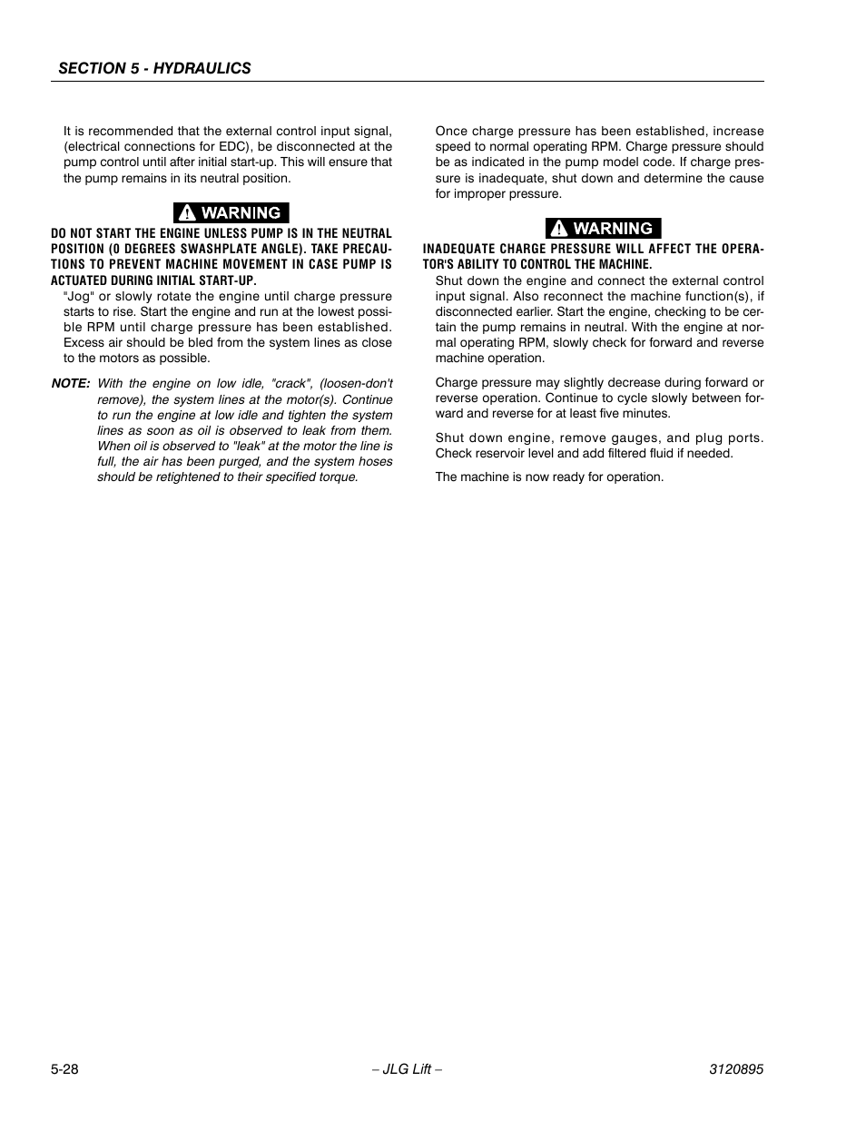 JLG 460SJ Service Manual User Manual | Page 316 / 462