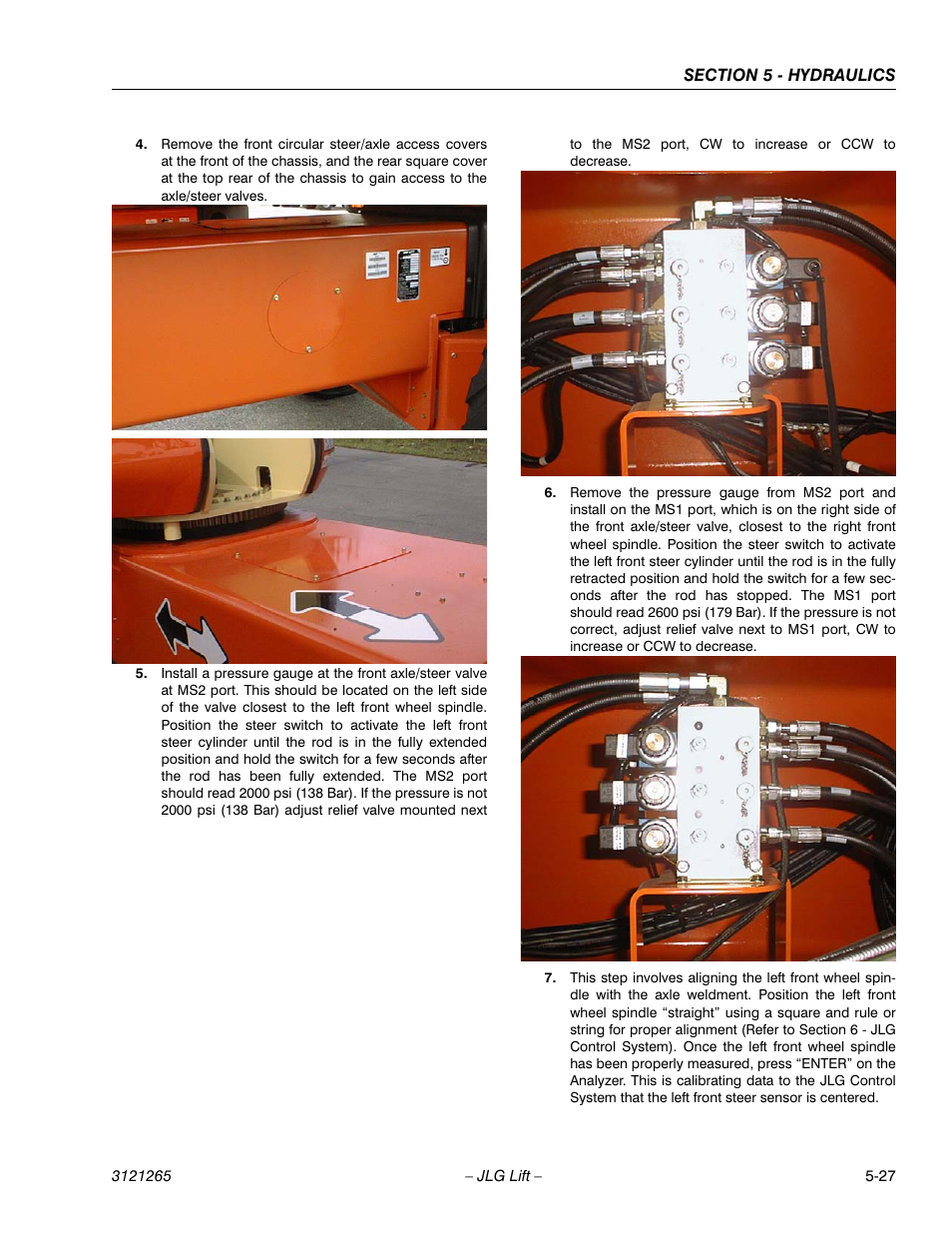 JLG 1100SB Service Manual User Manual | Page 261 / 444