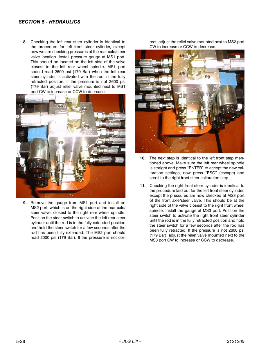 JLG 1100SB Service Manual User Manual | Page 262 / 444