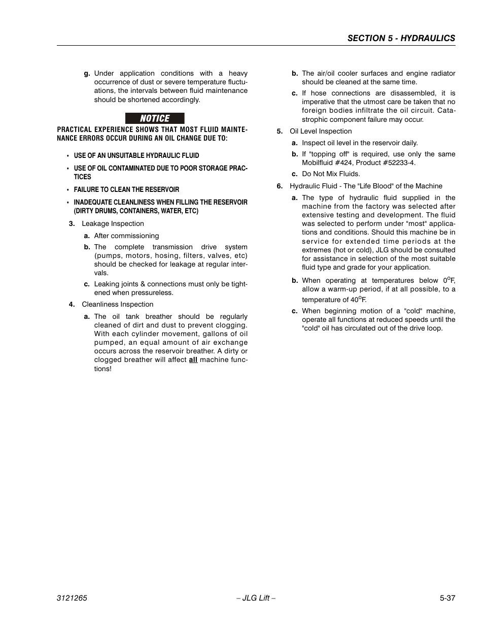 JLG 1100SB Service Manual User Manual | Page 271 / 444