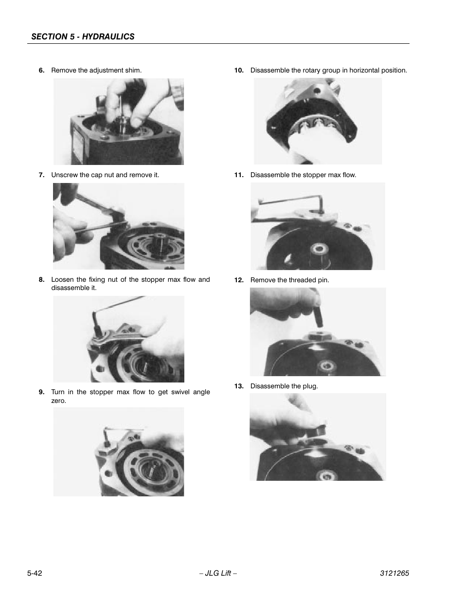 JLG 1100SB Service Manual User Manual | Page 276 / 444