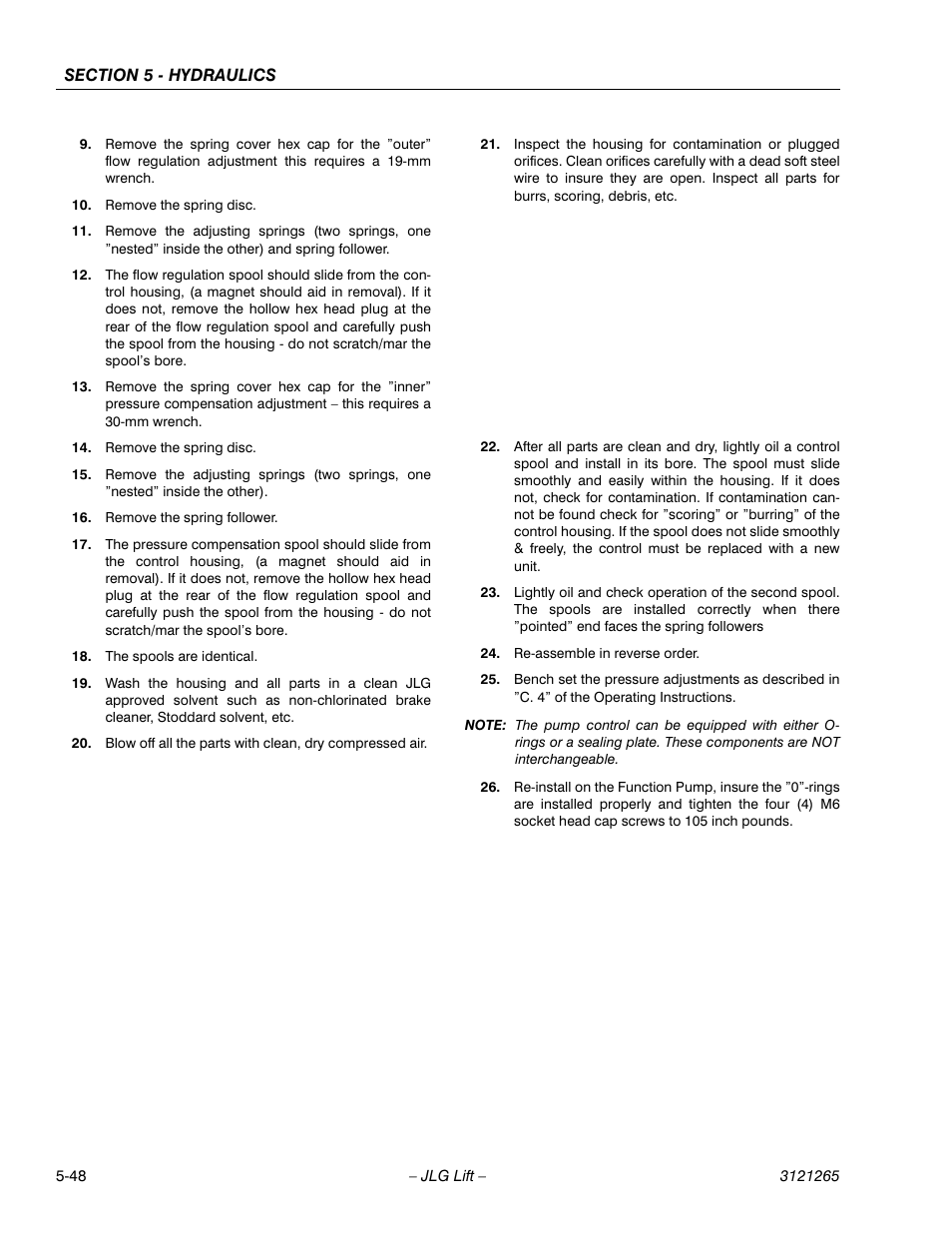 JLG 1100SB Service Manual User Manual | Page 282 / 444