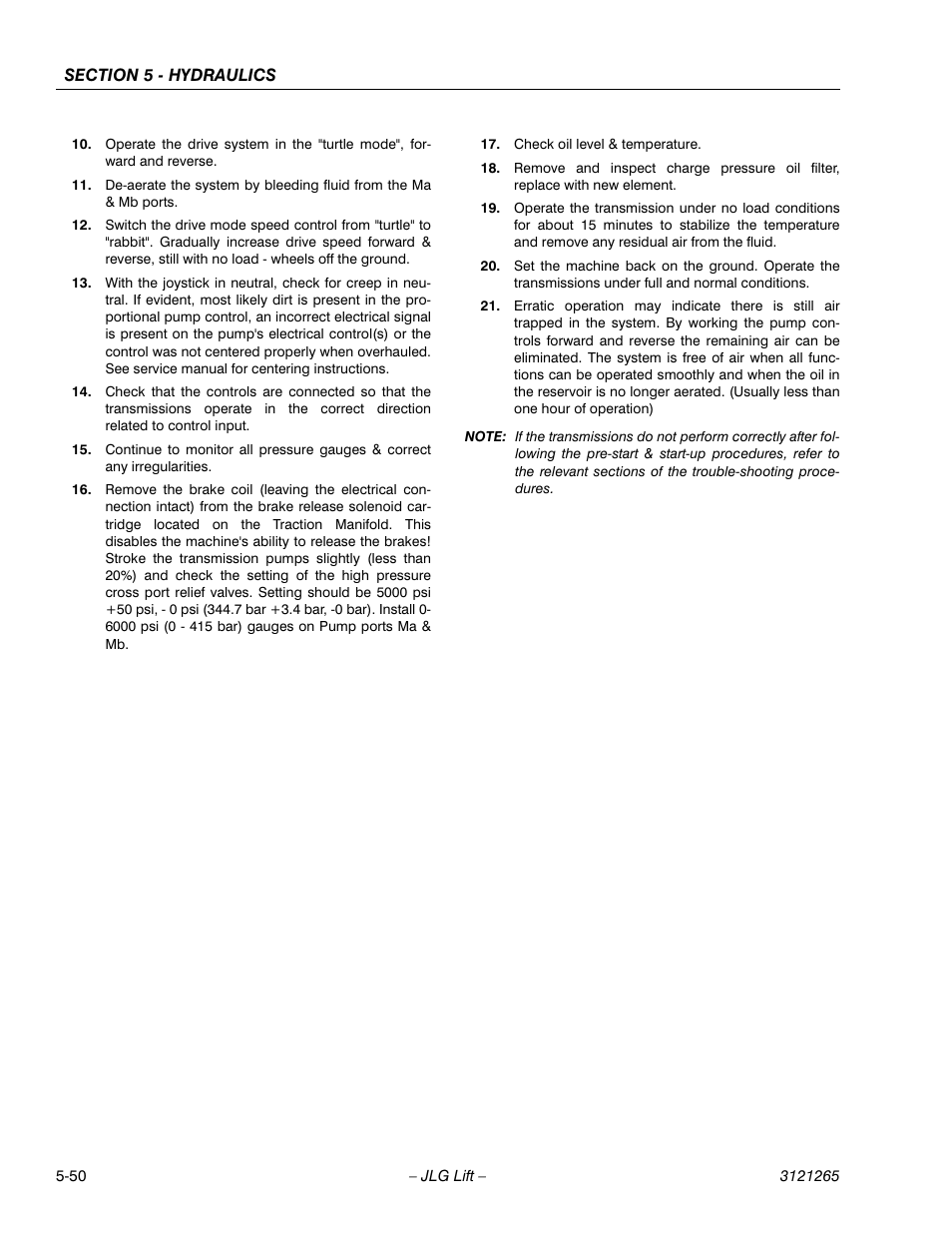 JLG 1100SB Service Manual User Manual | Page 284 / 444