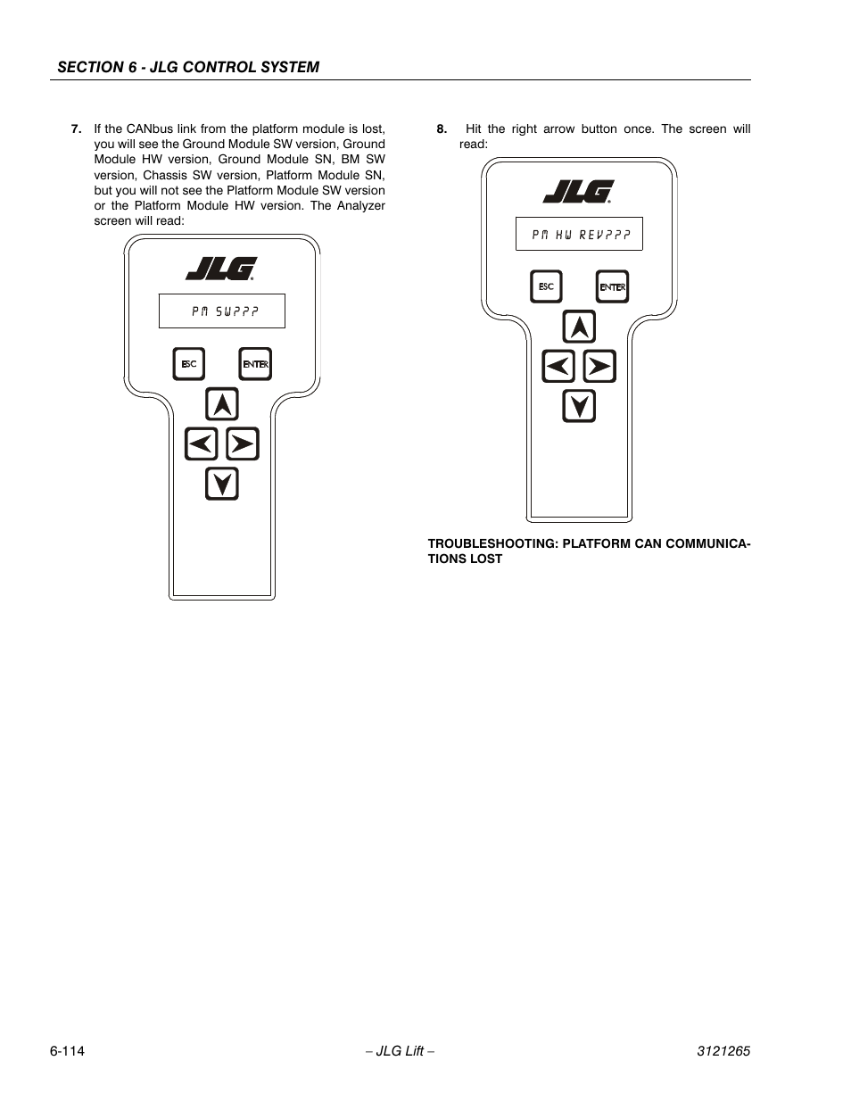 JLG 1100SB Service Manual User Manual | Page 398 / 444