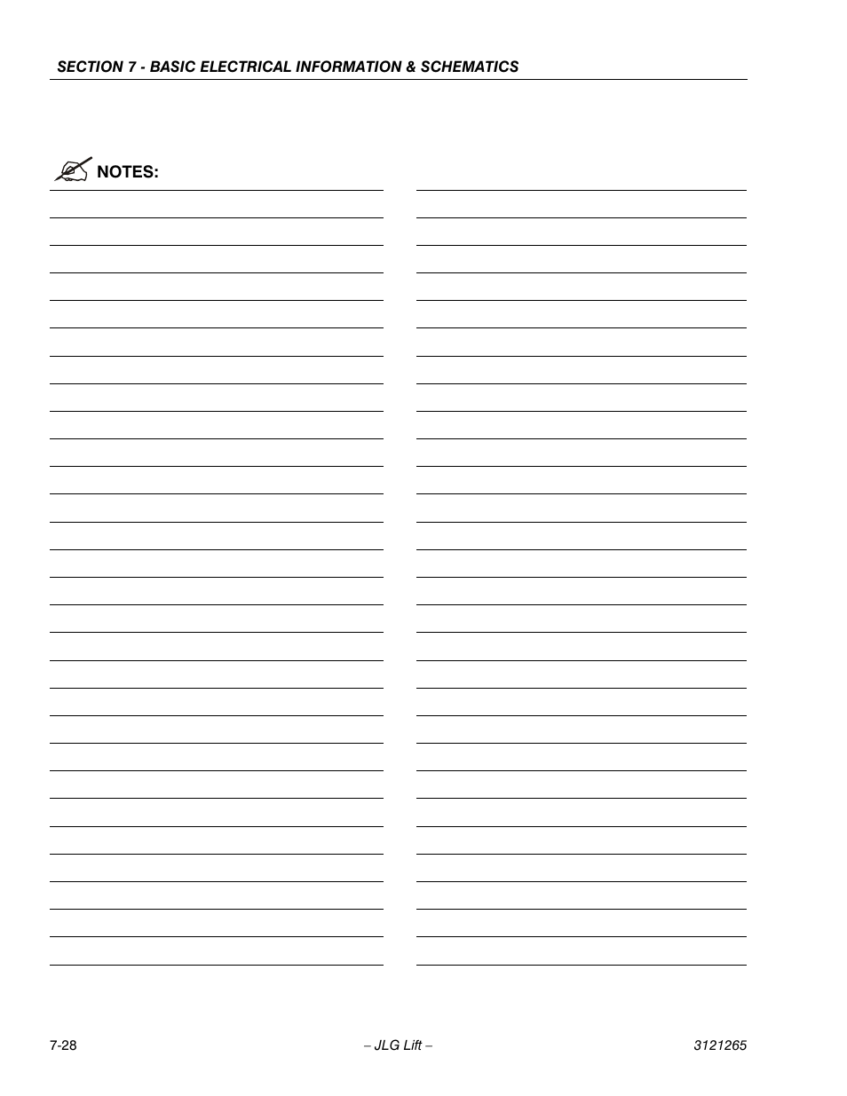 JLG 1100SB Service Manual User Manual | Page 442 / 444