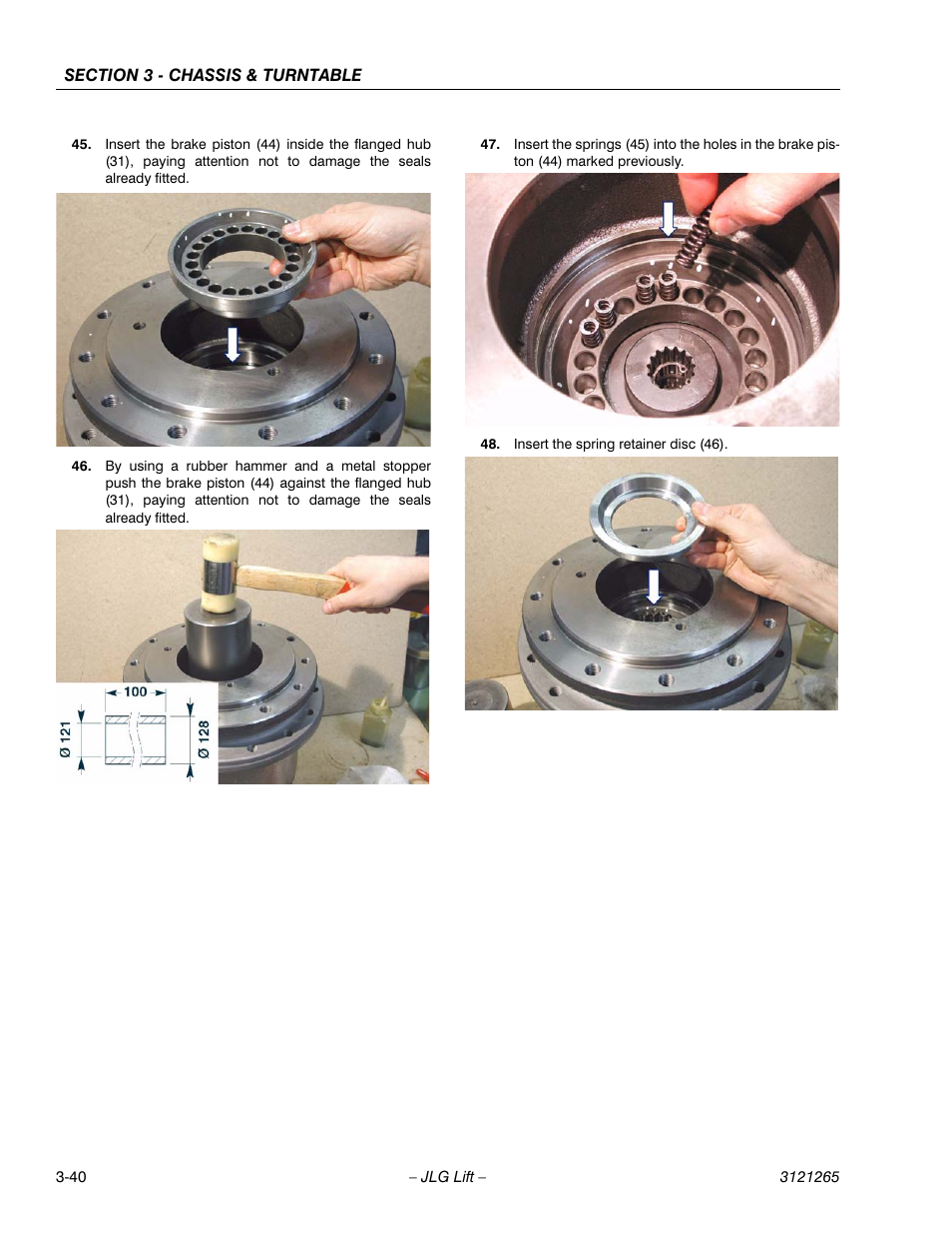 JLG 1100SB Service Manual User Manual | Page 82 / 444