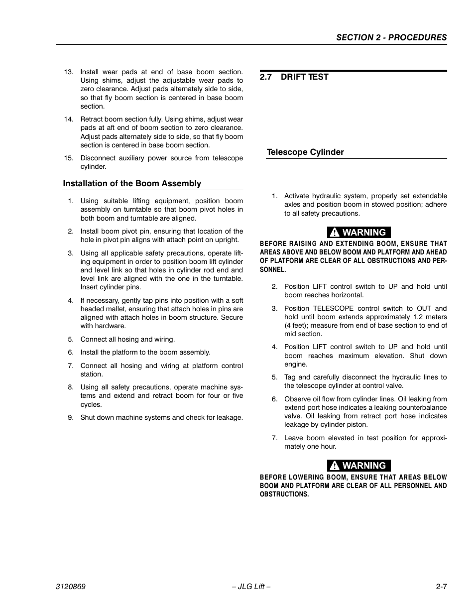 JLG 450AJ Service Manual User Manual | Page 23 / 116