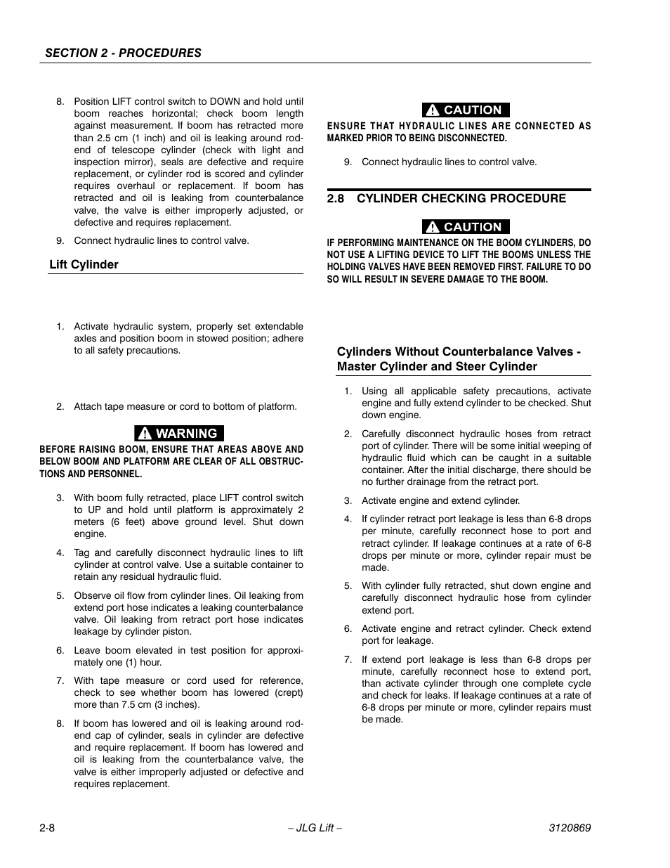 JLG 450AJ Service Manual User Manual | Page 24 / 116
