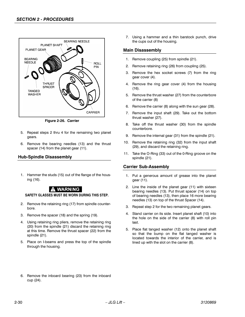 JLG 450AJ Service Manual User Manual | Page 46 / 116
