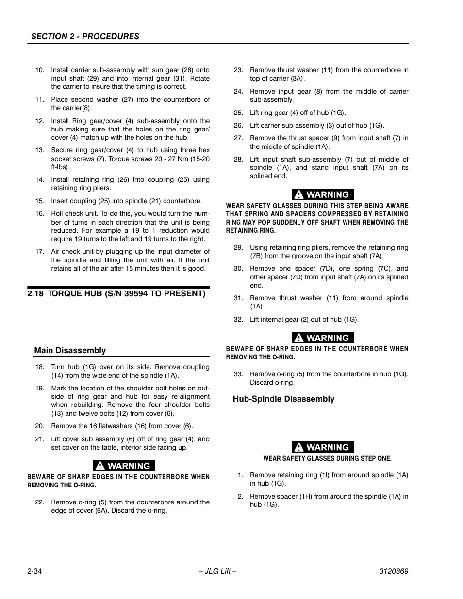 JLG 450AJ Service Manual User Manual | Page 50 / 116