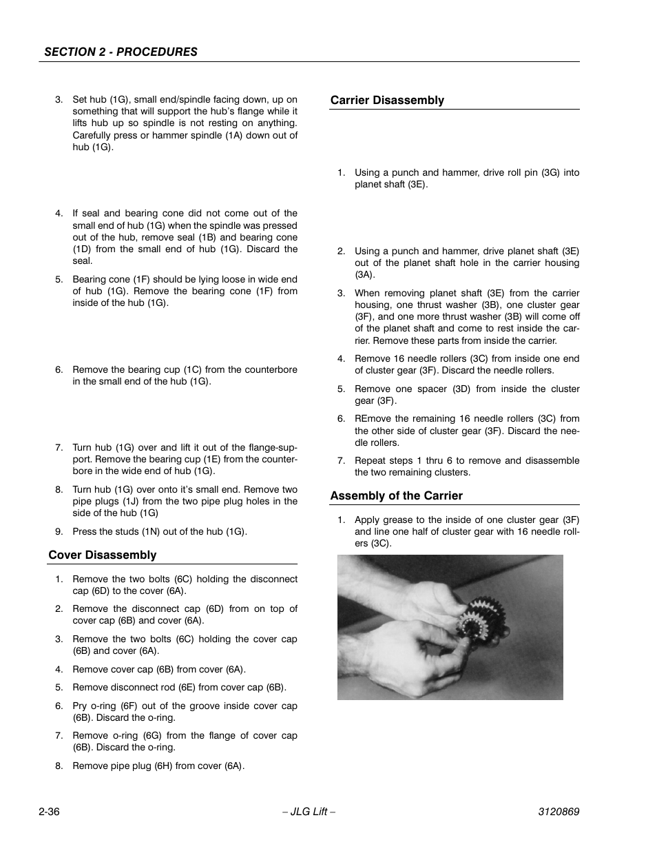 JLG 450AJ Service Manual User Manual | Page 52 / 116