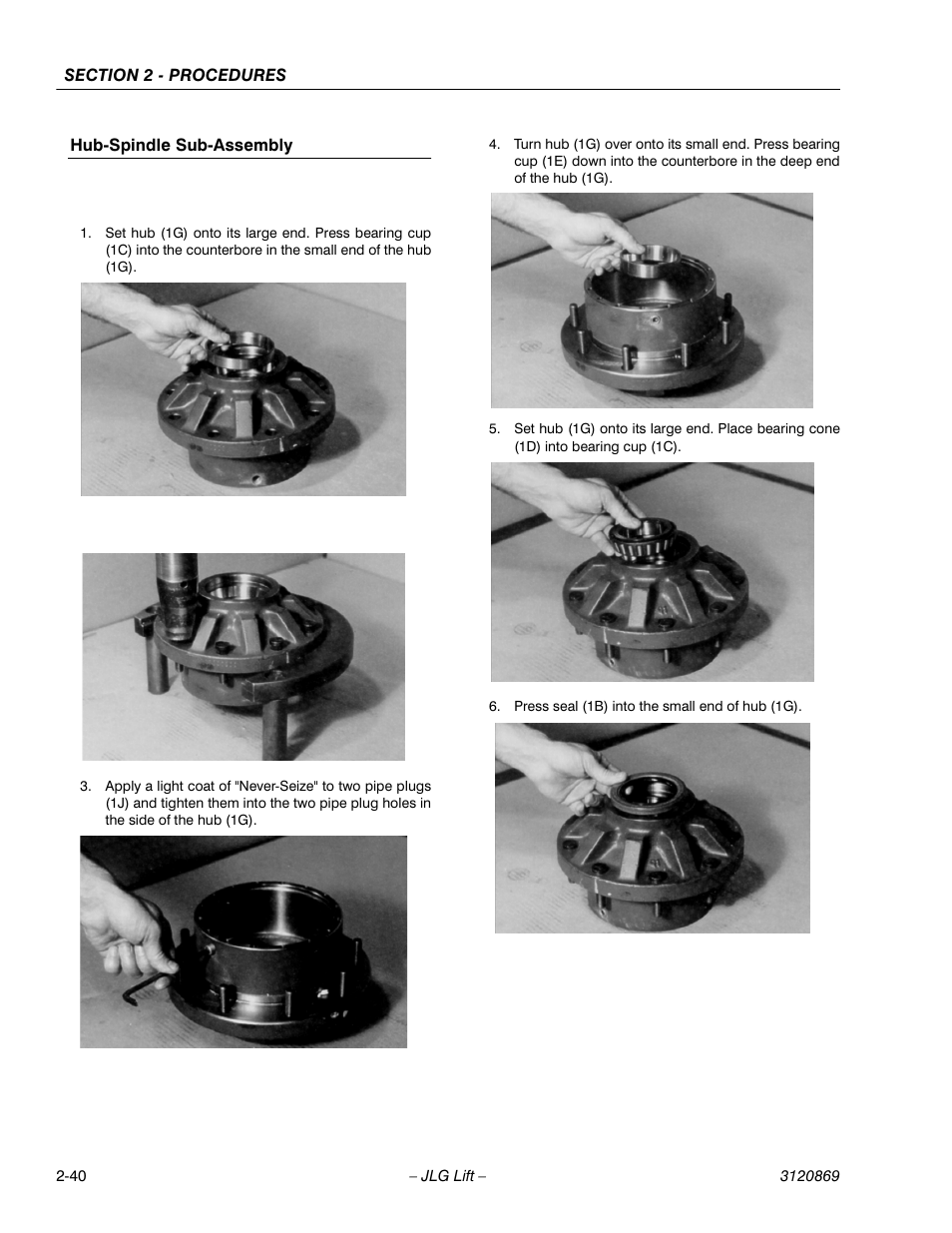 JLG 450AJ Service Manual User Manual | Page 56 / 116