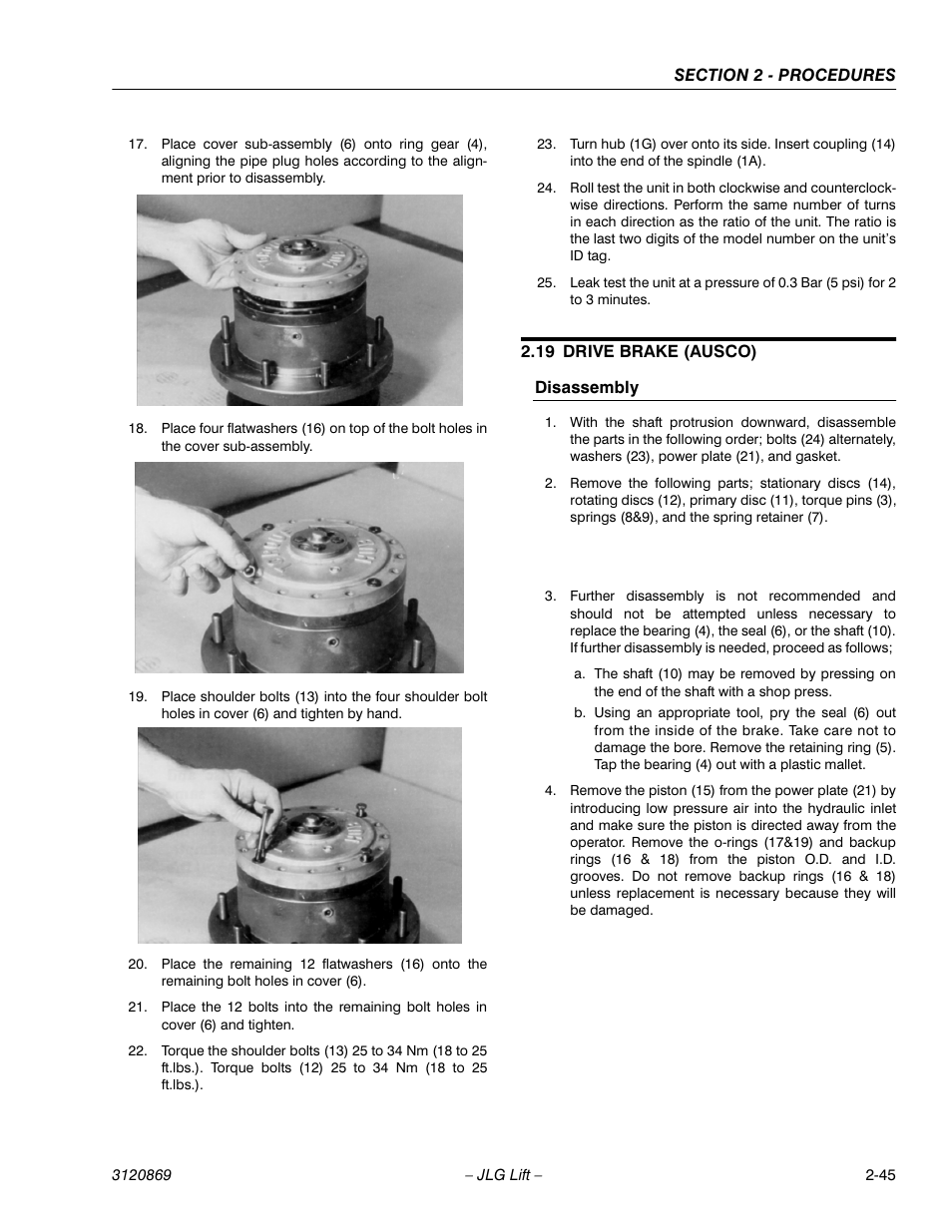 JLG 450AJ Service Manual User Manual | Page 61 / 116