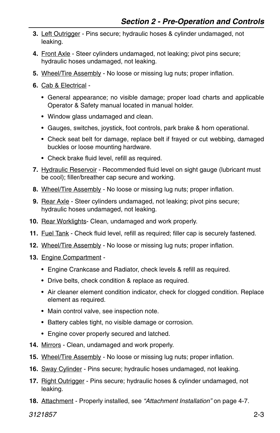JLG 4017 Operator Manual User Manual | Page 27 / 120