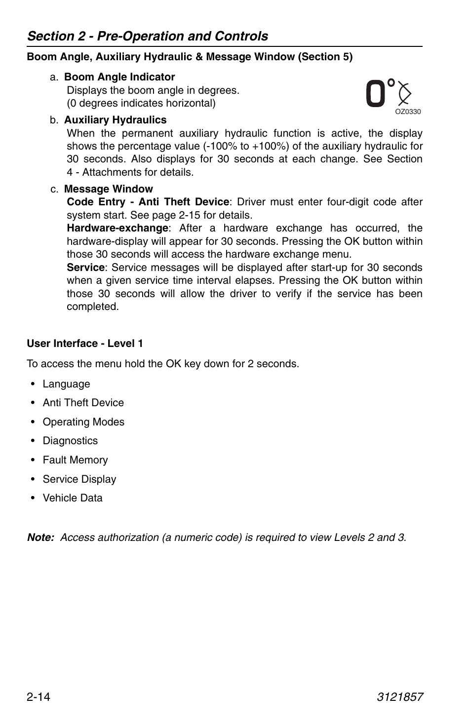 JLG 4017 Operator Manual User Manual | Page 38 / 120