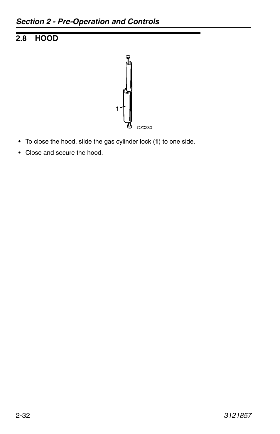 8 hood, 8 hood -32 | JLG 4017 Operator Manual User Manual | Page 56 / 120