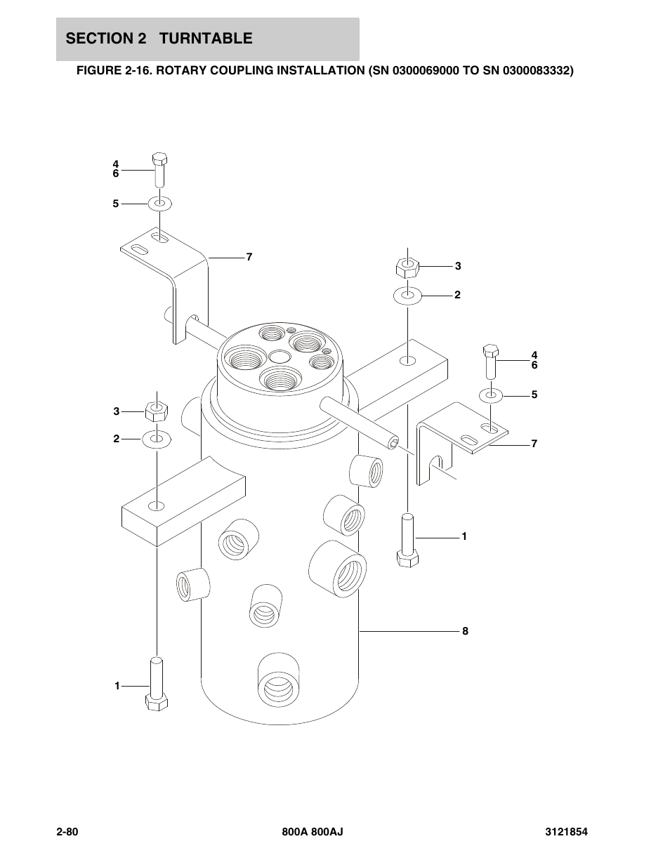 JLG 800A_AJ Parts Manual User Manual | Page 124 / 350