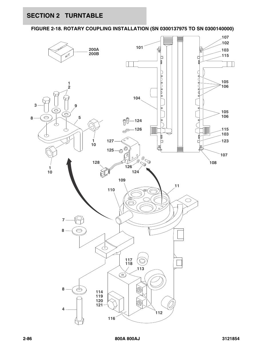 JLG 800A_AJ Parts Manual User Manual | Page 130 / 350