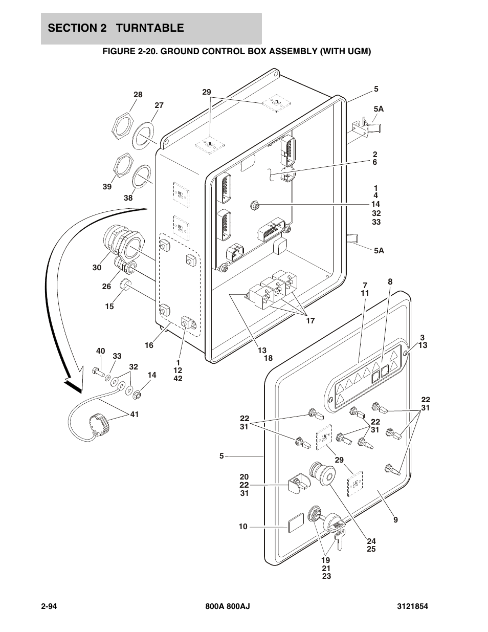 JLG 800A_AJ Parts Manual User Manual | Page 138 / 350