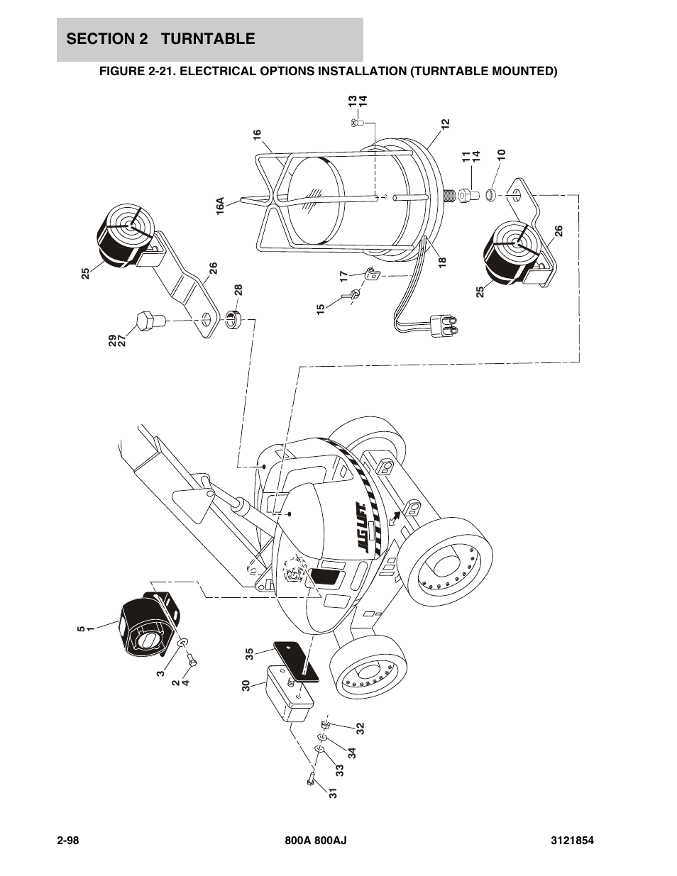 JLG 800A_AJ Parts Manual User Manual | Page 142 / 350