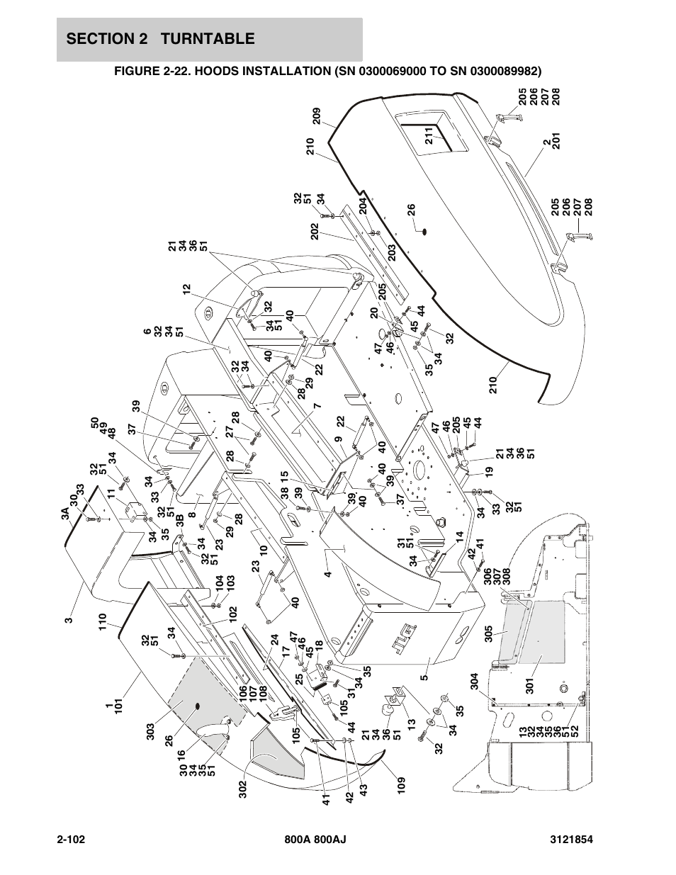 JLG 800A_AJ Parts Manual User Manual | Page 146 / 350