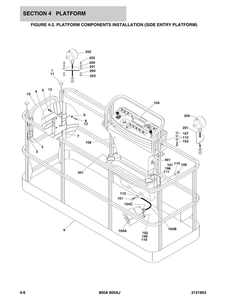 JLG 800A_AJ Parts Manual User Manual | Page 192 / 350