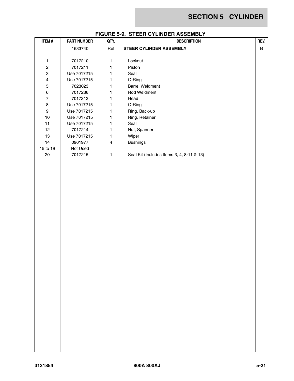 JLG 800A_AJ Parts Manual User Manual | Page 239 / 350