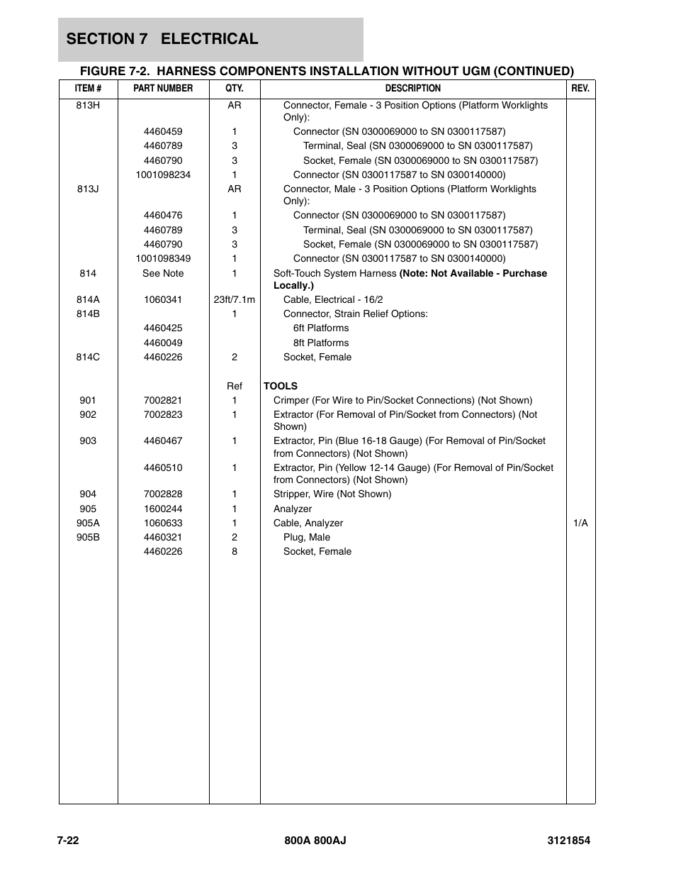 JLG 800A_AJ Parts Manual User Manual | Page 298 / 350