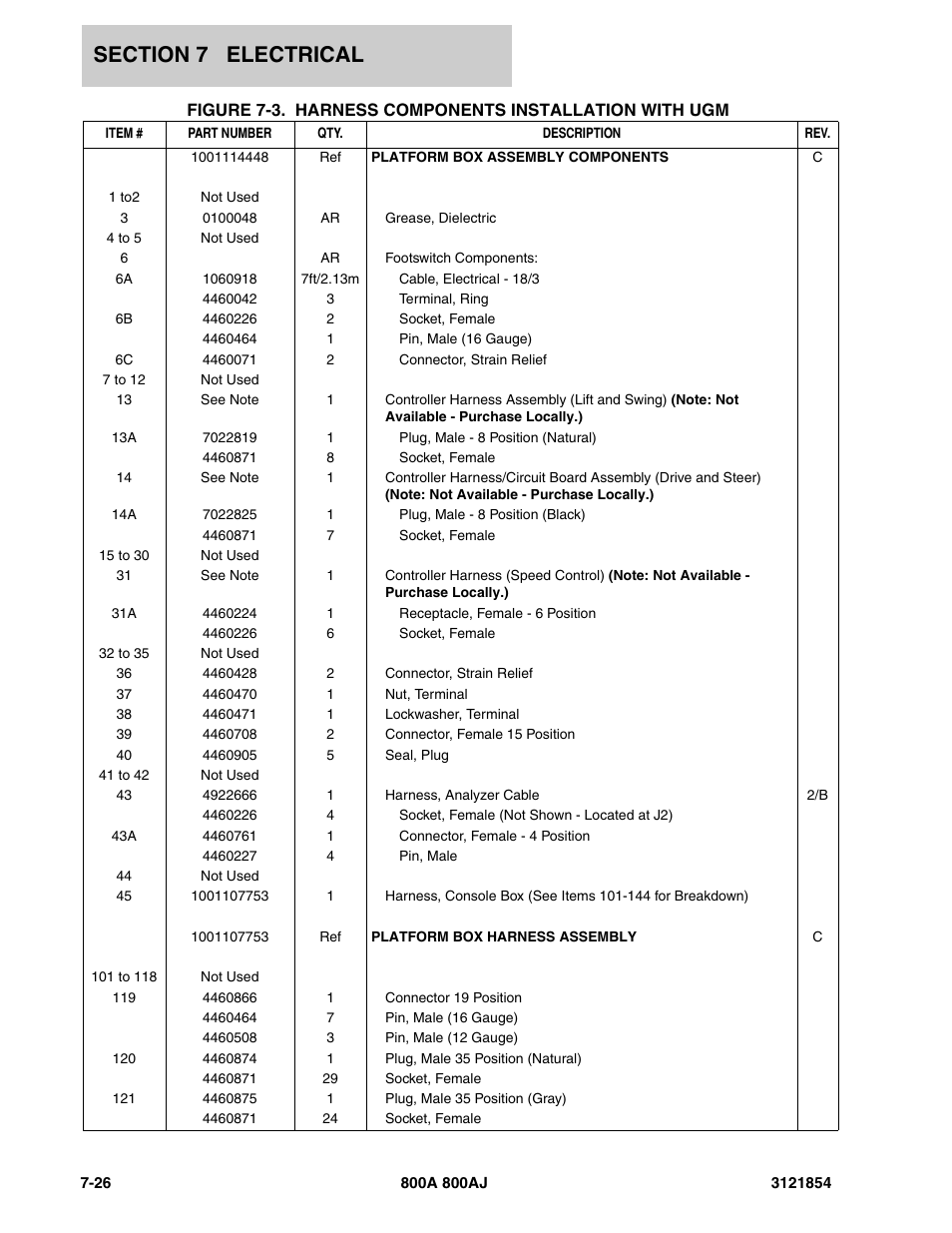 JLG 800A_AJ Parts Manual User Manual | Page 302 / 350