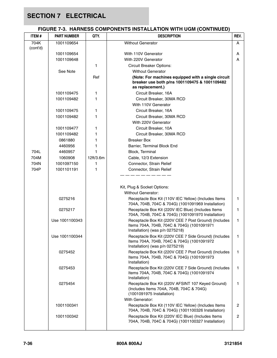 JLG 800A_AJ Parts Manual User Manual | Page 312 / 350