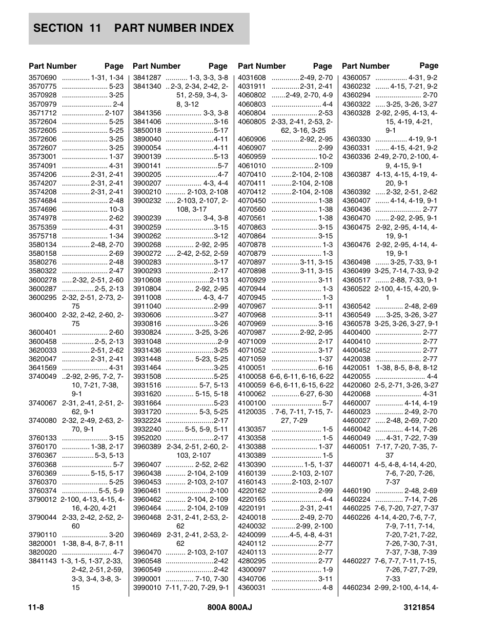 JLG 800A_AJ Parts Manual User Manual | Page 342 / 350