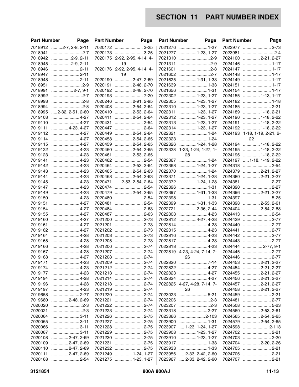 JLG 800A_AJ Parts Manual User Manual | Page 347 / 350