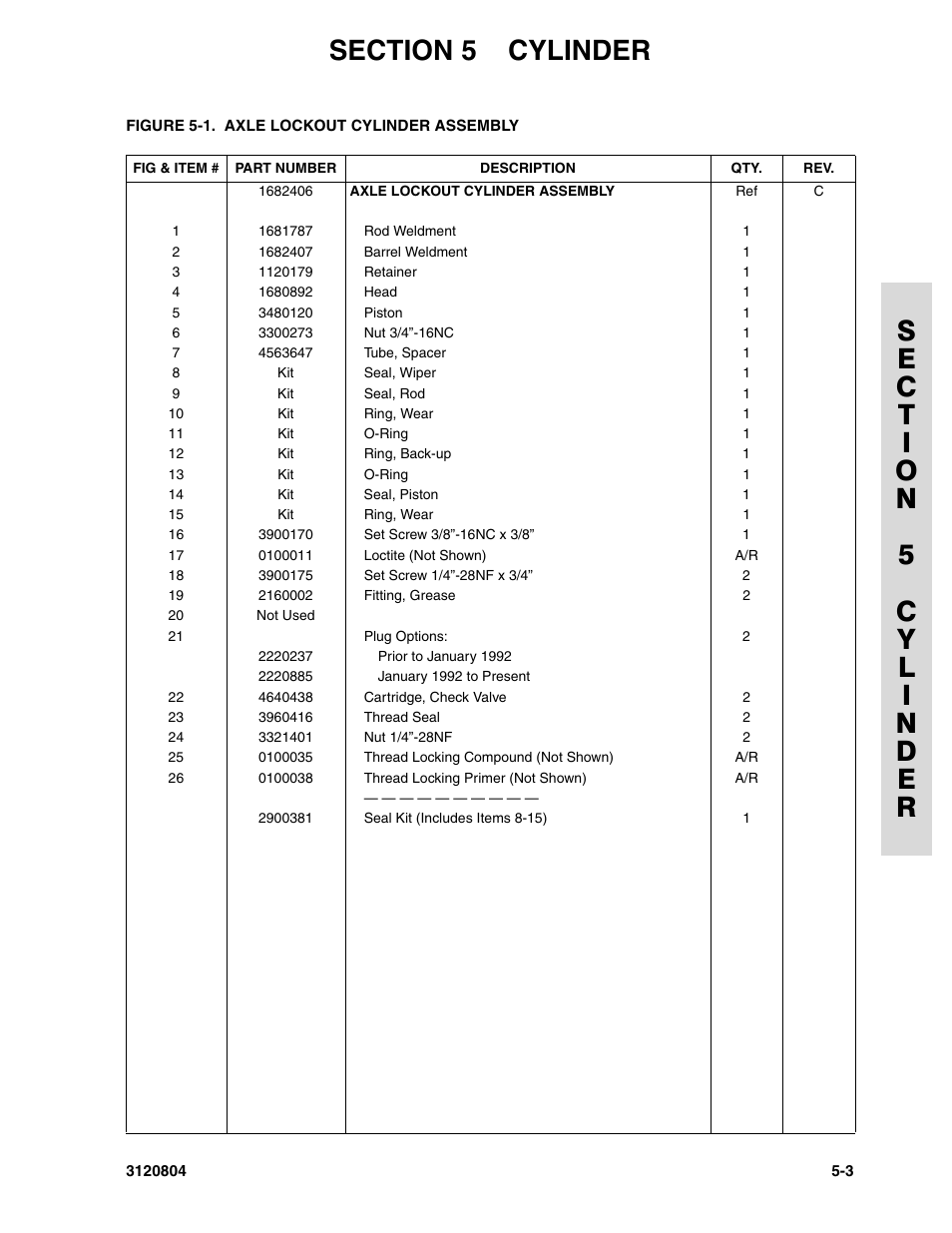 JLG 34HA Parts Manual User Manual | Page 183 / 288