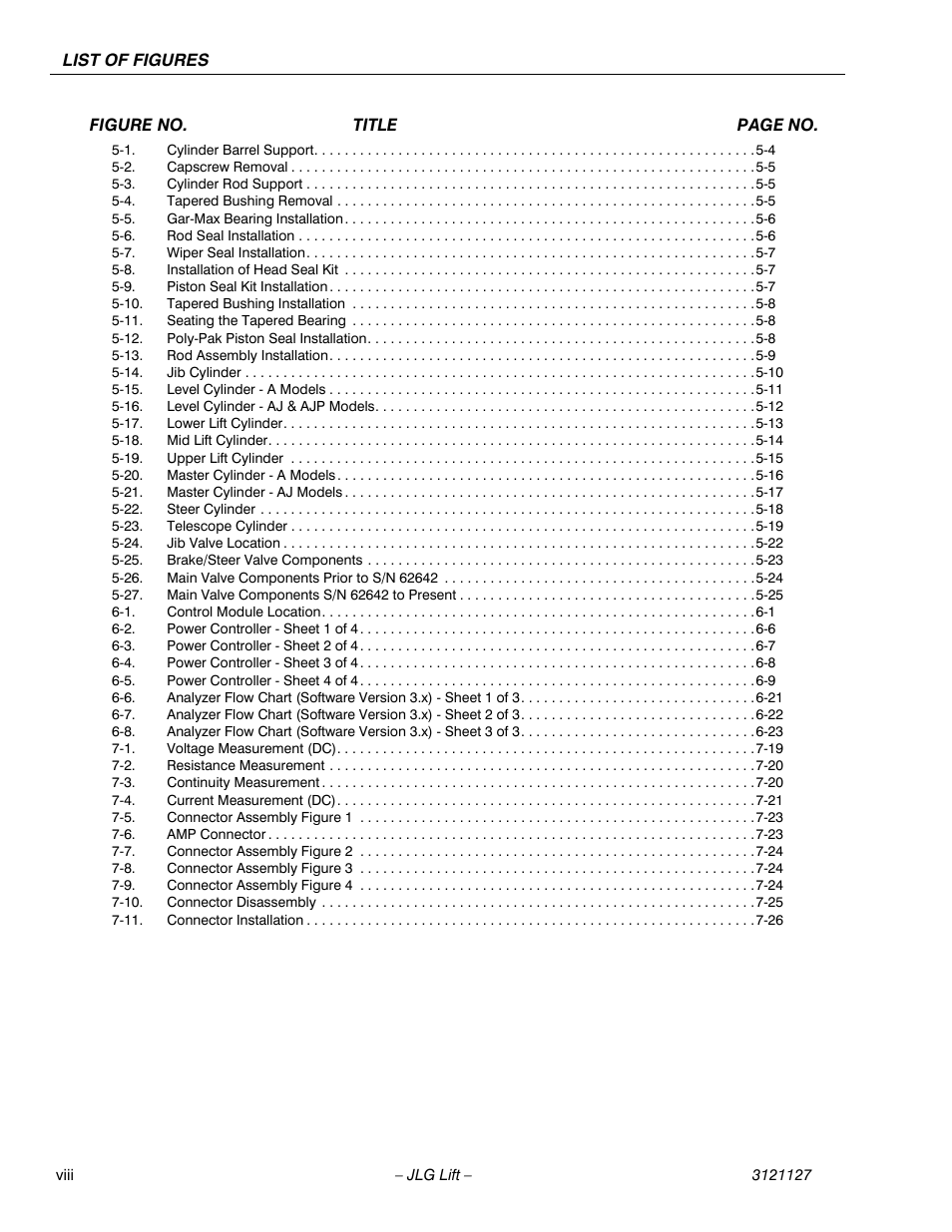 JLG M450 ANSI Service Manual User Manual | Page 12 / 258