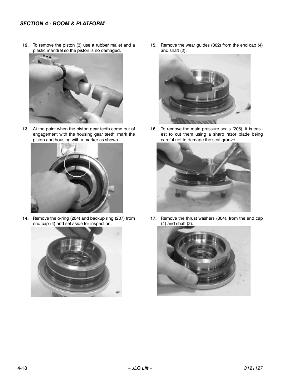 JLG M450 ANSI Service Manual User Manual | Page 130 / 258