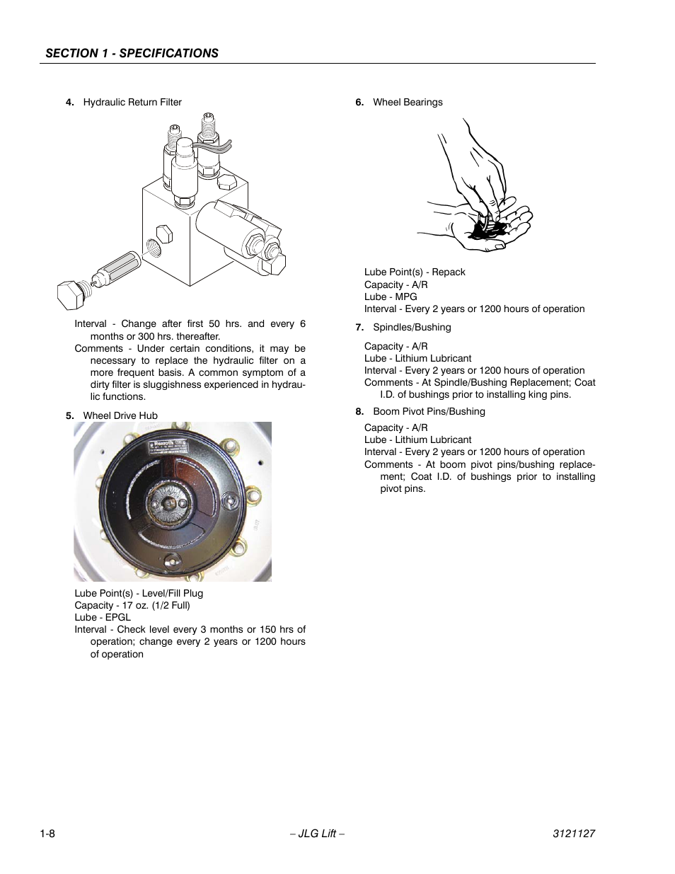 JLG M450 ANSI Service Manual User Manual | Page 22 / 258